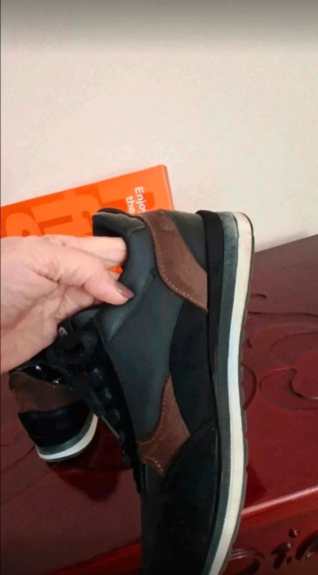 Zapatillas de mujer, talla 37, color marrón y negro – photo 6